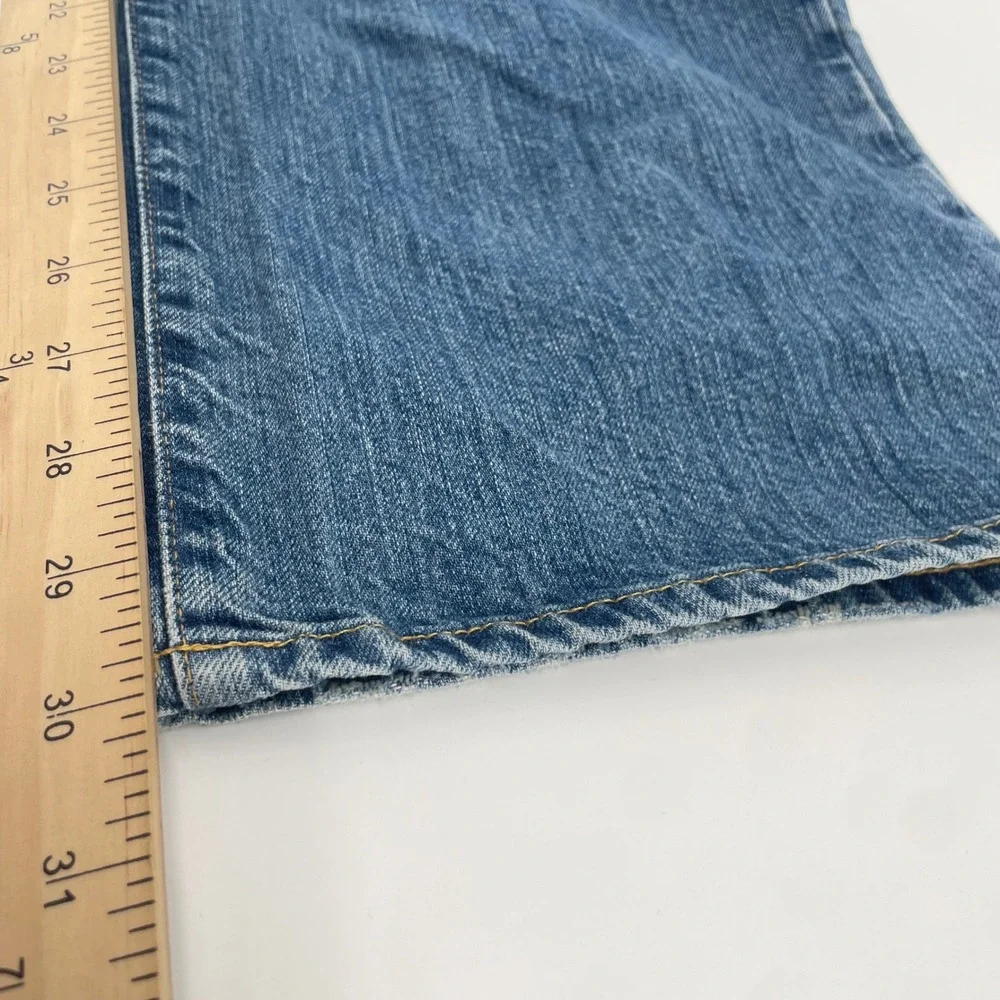Polo Ralph Lauren Jeans Mens 42x30 Blue Straight Leg Denim Classic Fit Casual